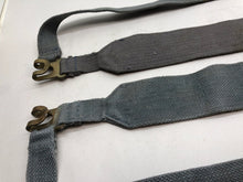Load image into Gallery viewer, Original WW2 British Royal Air Force Blue 37 Pattern L Strap Set - The Militaria Shop