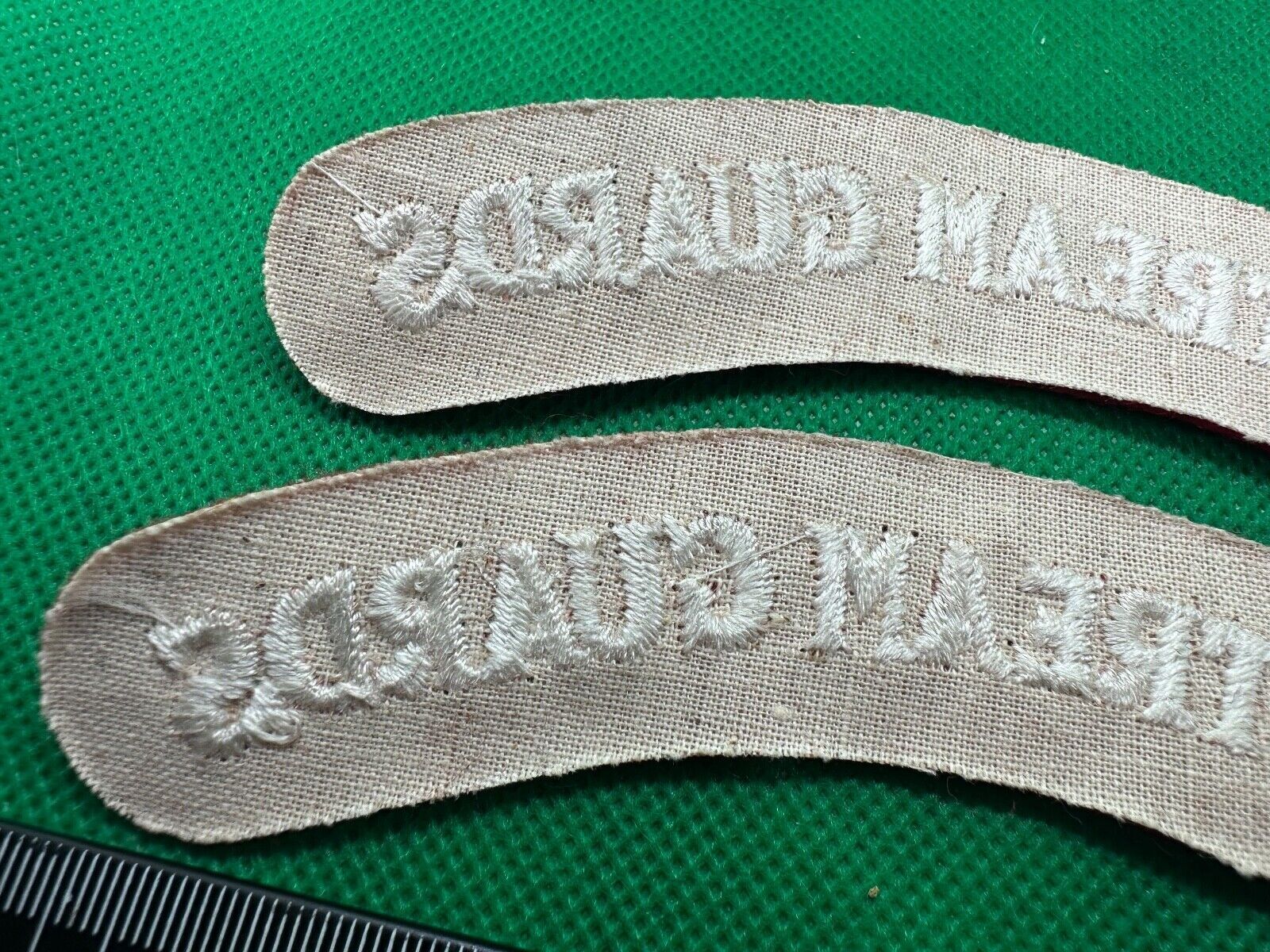 Coldstream Guards British Army Shoulder Titles Pair - WW2 Onwards Pattern - The Militaria Shop