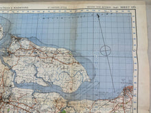 Load image into Gallery viewer, Original WW2 British Army OS Map of England - War Office - Chatham & Maidsto - The Militaria Shop