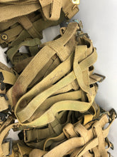 Load image into Gallery viewer, Original WW2 37 Pattern British Army Water Bottle Carrier Harness - The Militaria Shop