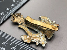 Load image into Gallery viewer, Original British Army Kings Crown Muscians Bandsmans Cap Badge - The Militaria Shop