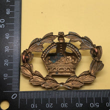 Load image into Gallery viewer, Original WW2 British Army Cap Badge - Warrant Officer - The Militaria Shop