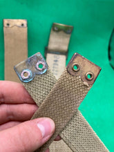 Load image into Gallery viewer, Original WW2 Pattern British Army L Straps Pair - 37 Pattern Webbing Haversack - The Militaria Shop