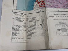 Load image into Gallery viewer, Original WW2 British Army / RAF Map - Satpura Mountains - The Militaria Shop