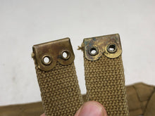 Load image into Gallery viewer, Original Canadian Army WW2 37 Pattern Webbing Shoulder Strap 1943 Dated - The Militaria Shop