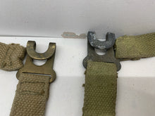 Load image into Gallery viewer, Original WW2 37 Pattern British Army L Strap Set - The Militaria Shop