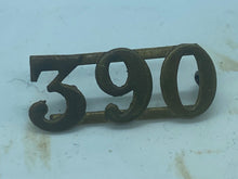 Load image into Gallery viewer, Original British Army Numbered Regimental Shoulder Title - Unusual - The Militaria Shop