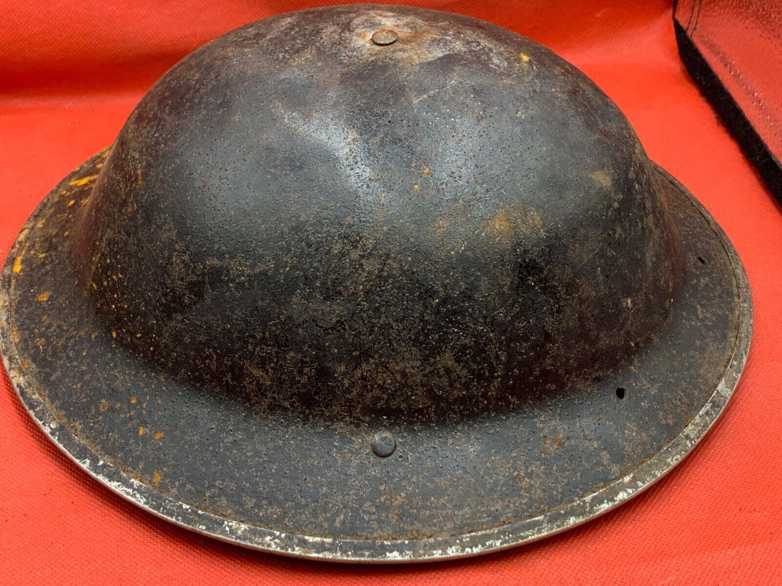 British Army Mk2 Brodie Helmet - Original WW2 - South African Manufactured - The Militaria Shop