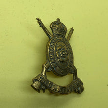 Load image into Gallery viewer, Original WW2 British Army Cap Badge - Hampshire Yeomanry (Carabiniers) - The Militaria Shop