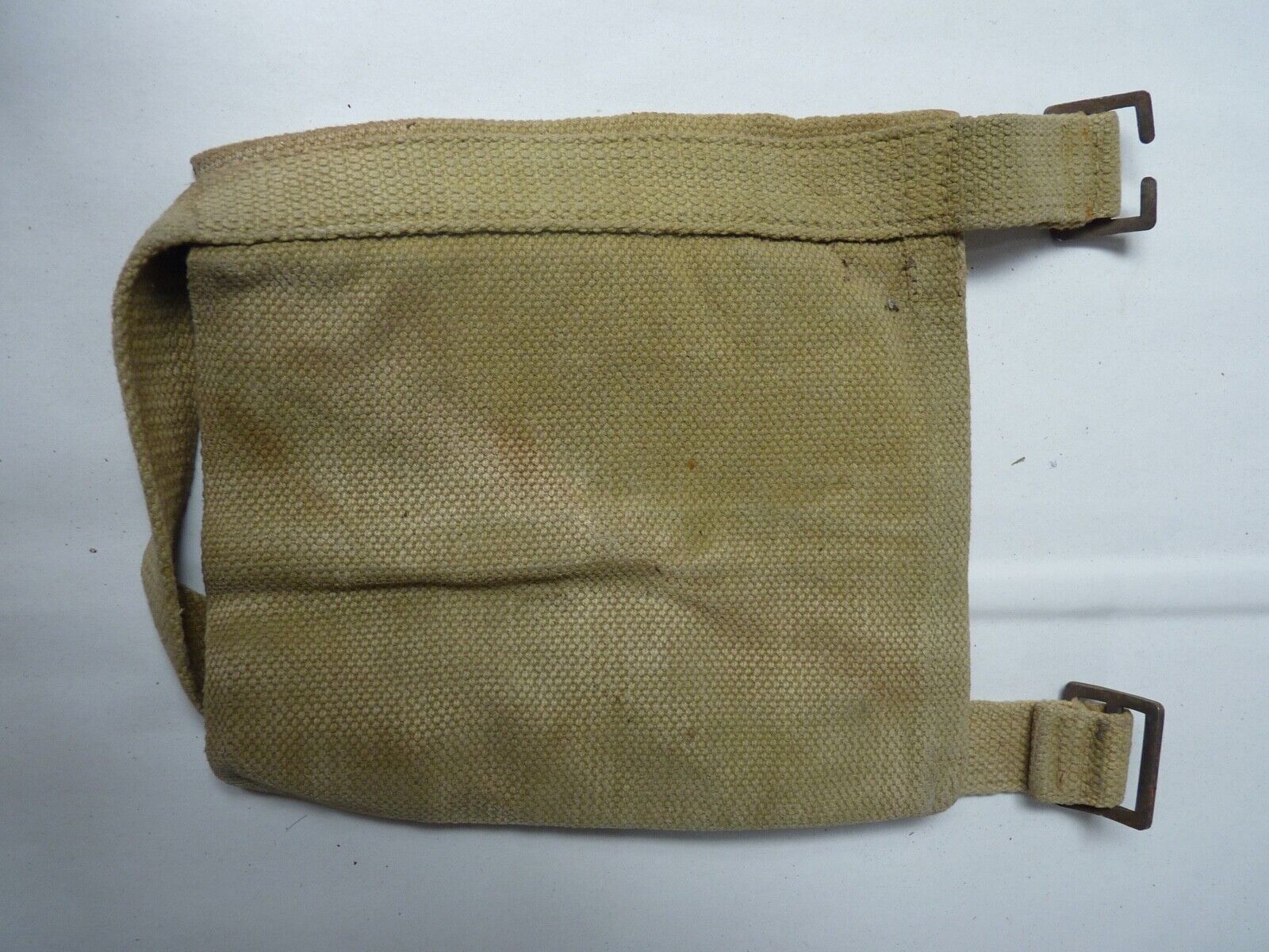 Original WW2 British Army Soldiers Water Bottle Carrier Harness - Dated 1943 - The Militaria Shop