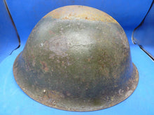 Charger l'image dans la galerie, Original WW2 Onwards British Army Mk4 Turtle Helmet - The Militaria Shop