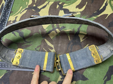Load image into Gallery viewer, Original British Royal Air Force RAF Blue WW2 37 Pattern Belt - 38" Waist M - The Militaria Shop