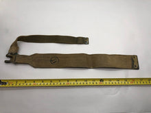 Charger l'image dans la galerie, Original WW2 British Army 37 Pattern Canvass L Strap - The Militaria Shop