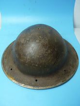 Load image into Gallery viewer, Original WW2 South African Army Mk2 Brodie Helmet - British Style Combat Helmet - The Militaria Shop