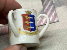 Load image into Gallery viewer, Original Vintage Crested China Ware Cup - Yarmouth - Isle of Wight - The Militaria Shop
