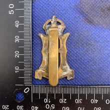 Load image into Gallery viewer, Original WW2 British Army 23rd Hussars Cap Badge - The Militaria Shop