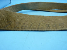Load image into Gallery viewer, Original WW2 British Army 37 Pattern Canvass Shoulder Strap / Cross Strap - The Militaria Shop