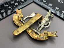 Load image into Gallery viewer, Original WW2 British Army Royal Warwickshire Cap Badge - The Militaria Shop