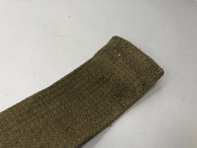 Load image into Gallery viewer, Original WW2 British Army 37 Pattern Canvass L Strap - The Militaria Shop