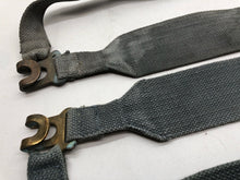 Load image into Gallery viewer, Original WW2 British Royal Air Force Blue 37 Pattern L Strap Set - The Militaria Shop