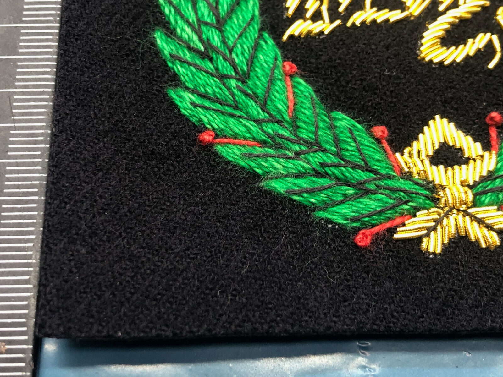 British Army Bullion Embroidered Blazer Badge - RADS 2nd Dragoon Guards - The Militaria Shop
