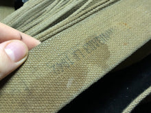 Load image into Gallery viewer, Original WW2 British Army 37 Pattern Shoulder Strap - Wartime Dated Size Normal - The Militaria Shop