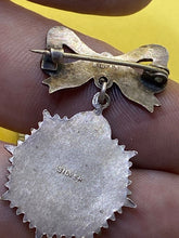 Load image into Gallery viewer, Original WW1 / WW2 Royal Army Service Corps Silver Marked Sweetheart Brooch - The Militaria Shop