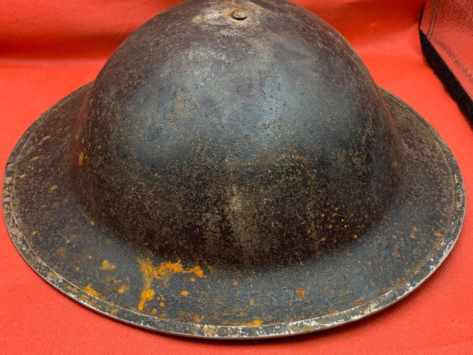 British Army Mk2 Brodie Helmet - Original WW2 - South African Manufactured - The Militaria Shop