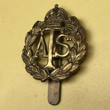 Load image into Gallery viewer, Original WW2 British Army Auxiliary Territorial Service Cap Badge - The Militaria Shop