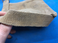 Load image into Gallery viewer, WW2 British Army 37 Pattern Webbing Water Bottle Carrier Harness - 1943 Dated - The Militaria Shop