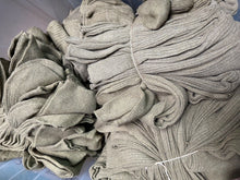 Load image into Gallery viewer, Original British Army WW2 New Old Stock Officers Wool Khaki Socks - Varied Sizes - The Militaria Shop