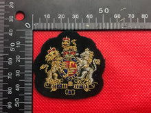 Load image into Gallery viewer, Genuine British Army Warrant Officer WO1 Rank Badge Bullion Embroidered - The Militaria Shop