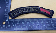 Load image into Gallery viewer, Original Army MILITARY INSTITUTE Badge / Shoulder Title. Brand New Unissued. - The Militaria Shop
