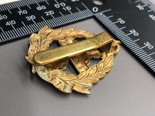Load image into Gallery viewer, Original British Army WW2 East Lancashire Cap Badge - The Militaria Shop