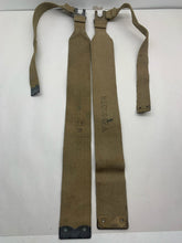 Load image into Gallery viewer, Original WW2 37 Pattern British Army L Strap Set - The Militaria Shop