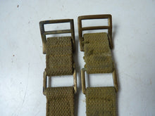 Load image into Gallery viewer, Original WW2 British Army 37 Pattern Webbing Brace Adaptor Pair - The Militaria Shop