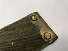 Charger l'image dans la galerie, Original WW2 British Army 37 Pattern Canvass L Strap - The Militaria Shop