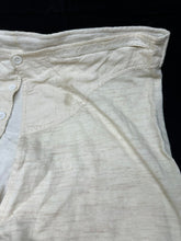 Load image into Gallery viewer, Original WW2 Britsh Army Officers Long John Underwear - New Old Stock 1944 Dated - The Militaria Shop