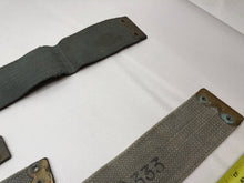 Load image into Gallery viewer, Original WW2 British Royal Air Force Blue 37 Pattern L Strap Set - The Militaria Shop