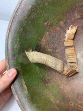 Load image into Gallery viewer, Mk3 Canadian / British Army Original WW2 Turtle Helmet High Rivet - The Militaria Shop
