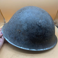 Load image into Gallery viewer, Original WW2 British / Canadian Army Mk3 High Rivet Turtle Army Combat Helmet - The Militaria Shop