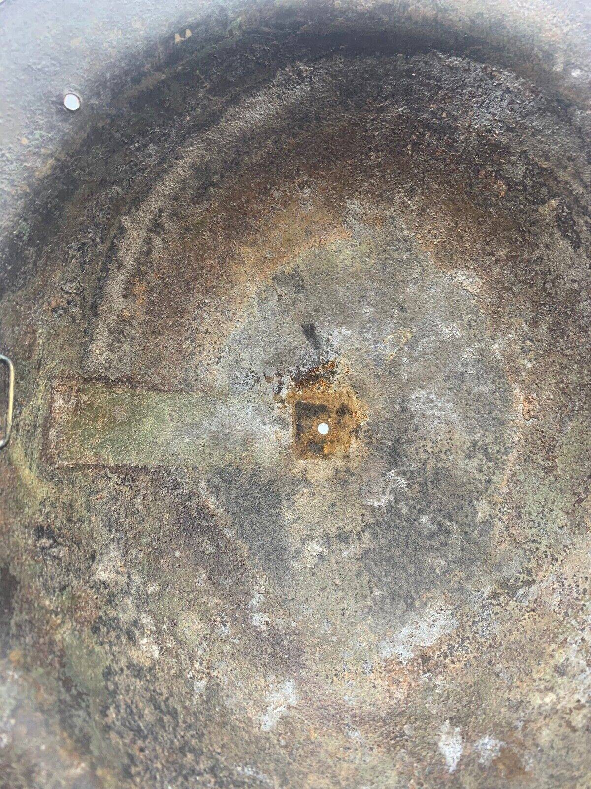 Original WW2 South African Army Mk2 Brodie Helmet - British Style Combat Helmet - The Militaria Shop