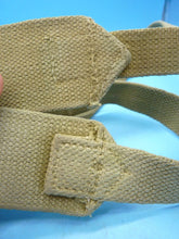 Load image into Gallery viewer, Original WW2 British Army 37 Pattern Canvass Shoulder Strap / Cross Strap - The Militaria Shop