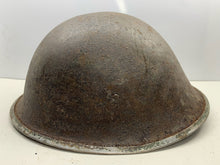 Load image into Gallery viewer, Original WW2 British / Canadian Army Mk3 High Rivet Combat Helmet Shell - The Militaria Shop
