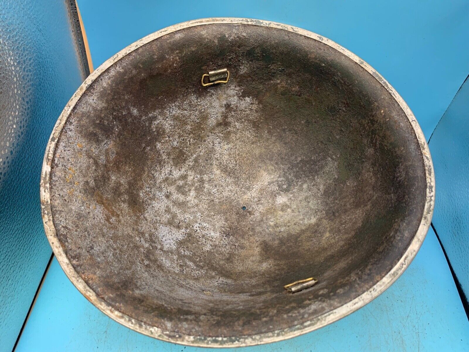 WW2 Mk3 High Rivet Turtle - British / Canadian Army Helmet - Good Original - The Militaria Shop