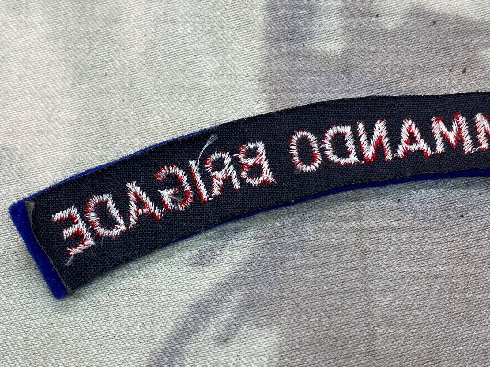 British Army - First Commando Regiment Shoulder Title - The Militaria Shop