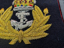 Charger l'image dans la galerie, British Royal Navy Bullion Embroidered Blazer Badge - The Militaria Shop