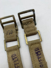 Charger l'image dans la galerie, Original WW2 British Army 37 Pattern Brace Adaptors - Bagcraft Ltd - The Militaria Shop