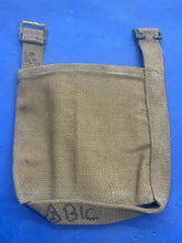 Load image into Gallery viewer, WW2 British Army / RAF 37 Pattern Webbing Water Bottle Carrier Harness Original - The Militaria Shop