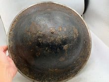 Load image into Gallery viewer, Original WW2 Combat Helmet - British / South African Army Mk2 Brodie Helmet - The Militaria Shop
